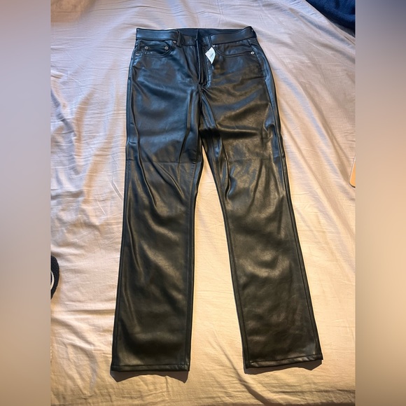 GAP Pants - Gap Vegan leather pants